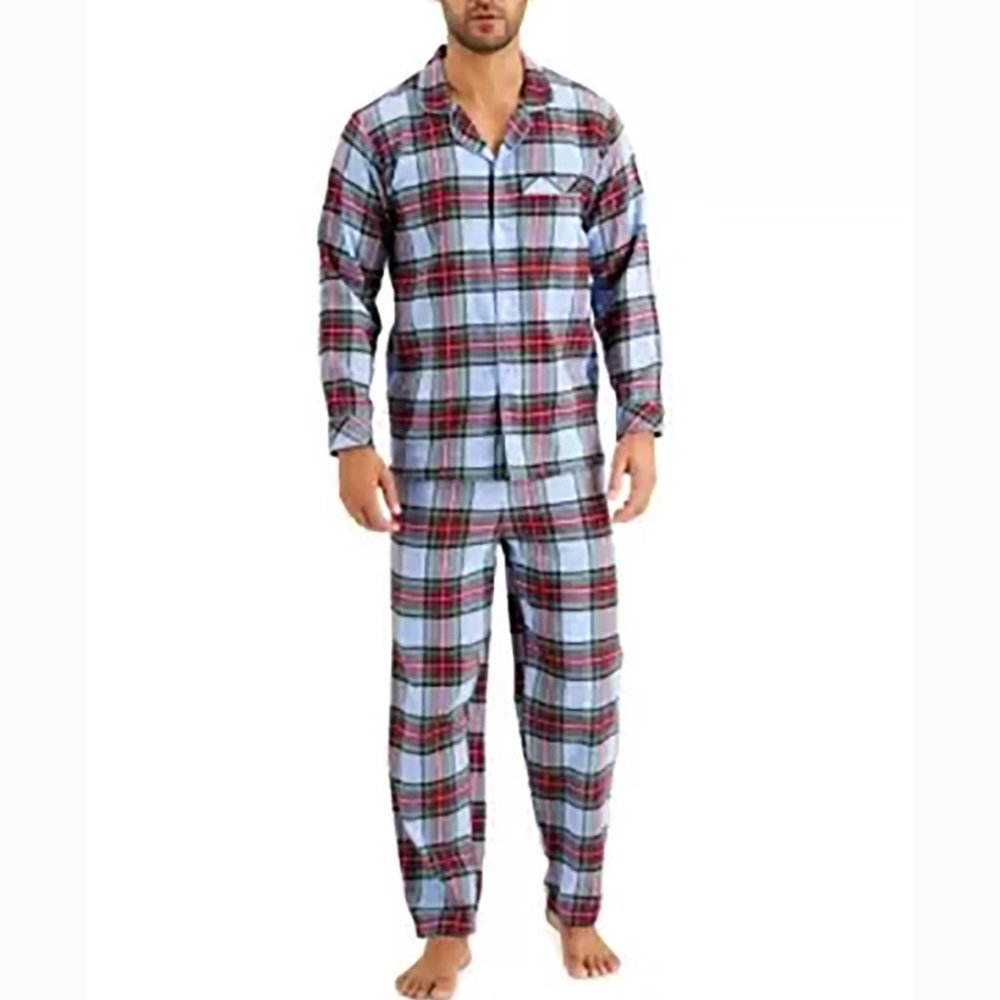 Matching Men's Tartan Family Pajama Set
